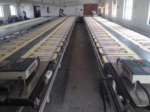 screen-printing-table-with-auto-moving-dryer-909